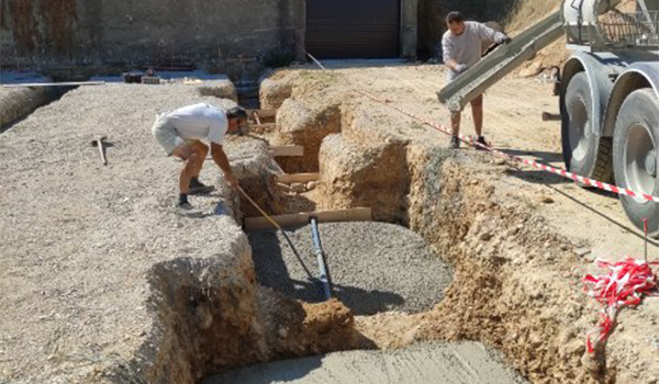 travaux au domaine André Brunel